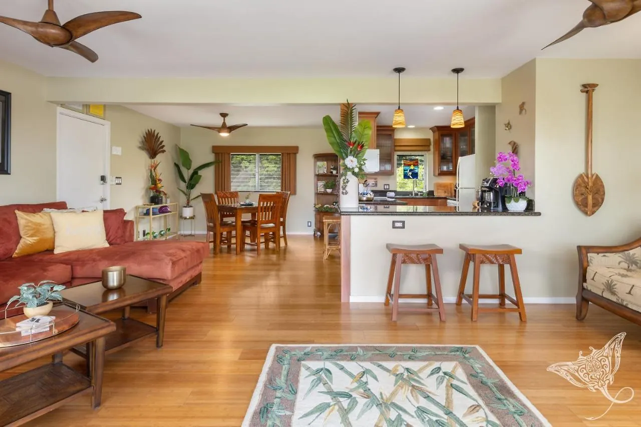 Hale Hahalua - Serenity And Ocean Views In Kailua-Kona At Keauhou Akahi Above Keauhou Bay Apartment