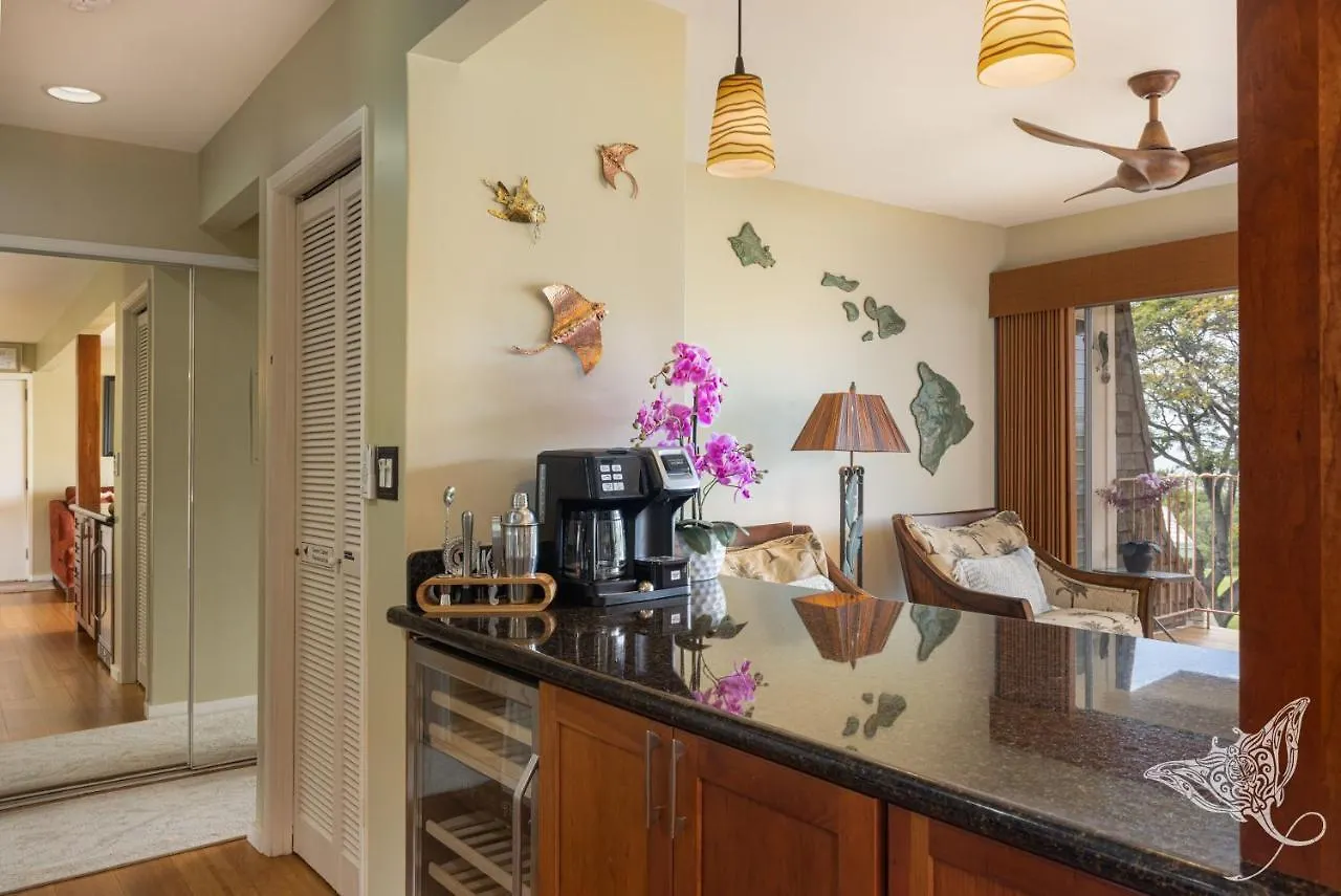 Apartment Hale Hahalua - Serenity And Ocean Views In Kailua-Kona At Keauhou Akahi Above Keauhou Bay United States
